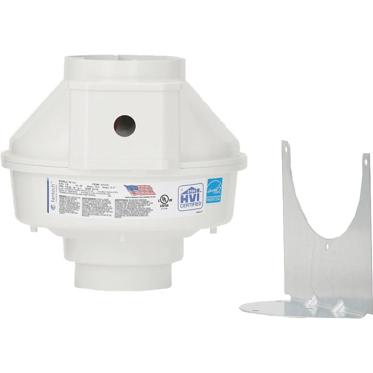 Fantech FR125 5-in. Inline Centrifugal Fan - 171 CFM