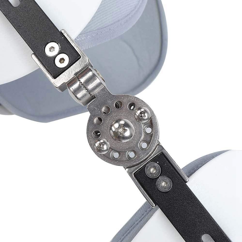 Fracture Recovery Joint Fixation Brace Adjustable Hinged Stabiliser Hip Orthosis Brace Groin Support Sciatica Femoral Injury Post-op Corrector Abduction Rehabilitation(Left)