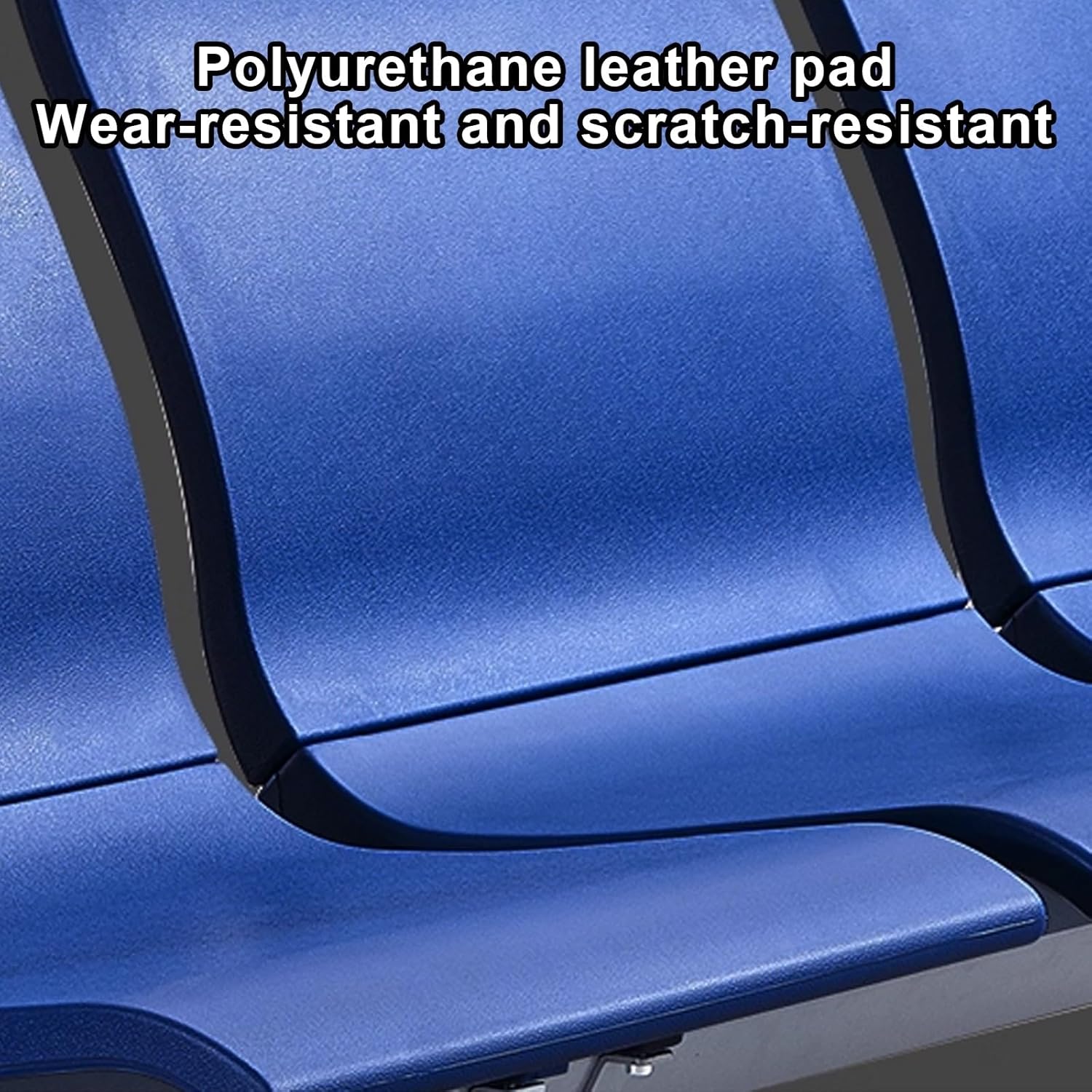 3Seat Waiting Room Bench with 4 Armrestsleather Office Furniture Modern Lobby Chairs Conference Reception Seating for Airport Clinic Hospital Bank (Rple)