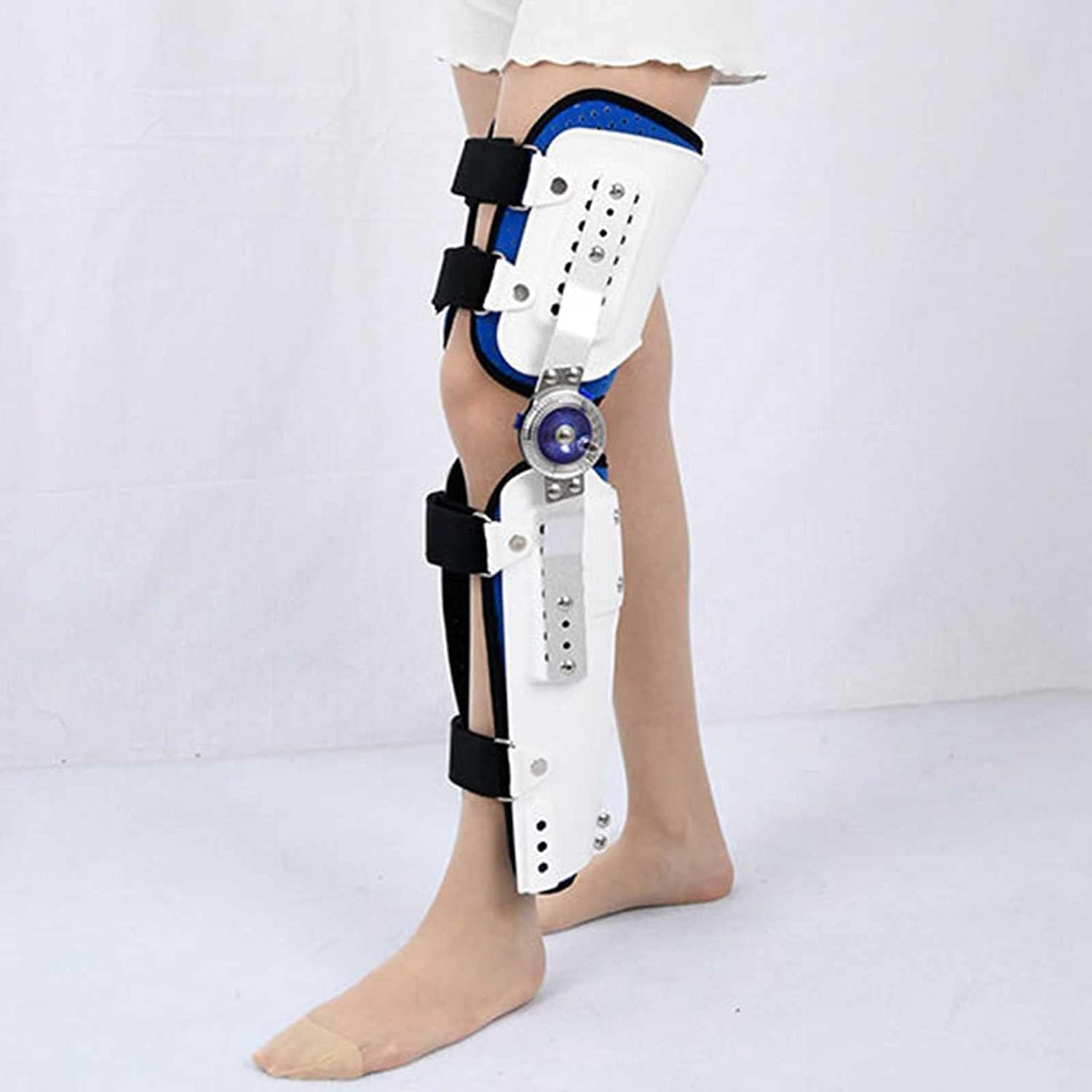 HUANGJUN Hinged Knee Brace,Knee Brace,adjustable Shaping Leg Splint Support Knee Orthosis Support Joint Stabilizer