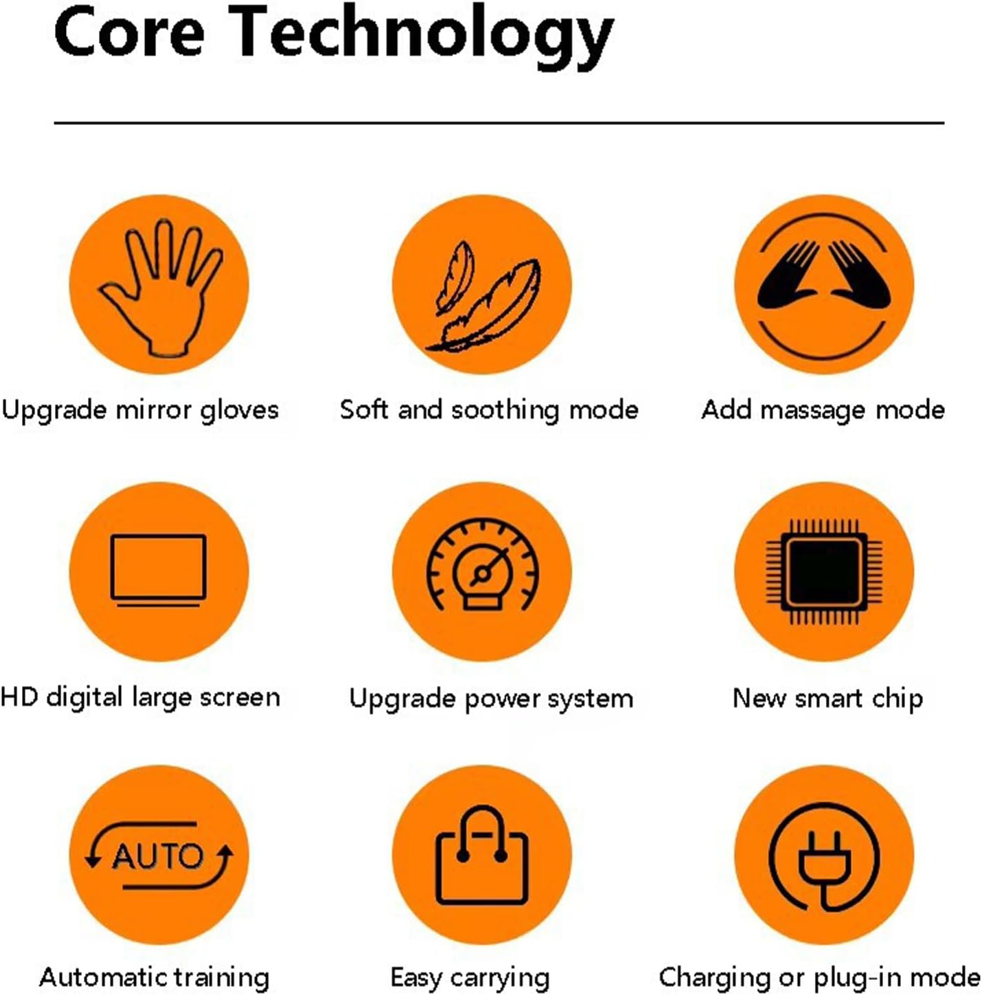 Rehabilitation Robot Gloves, Hand Stroke Recovery Equipment with 4 Workout Modes and 9-Level Strength Adjustment, Rechargeable Convenient Finger Trainer