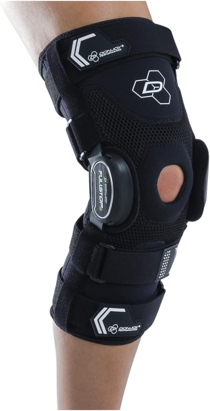 DonJoy Performance BIONIC FULLSTOP Knee Brace - ACL, Meniscus Injuries, Joint and Patella Instabilities, Moterate Sprains