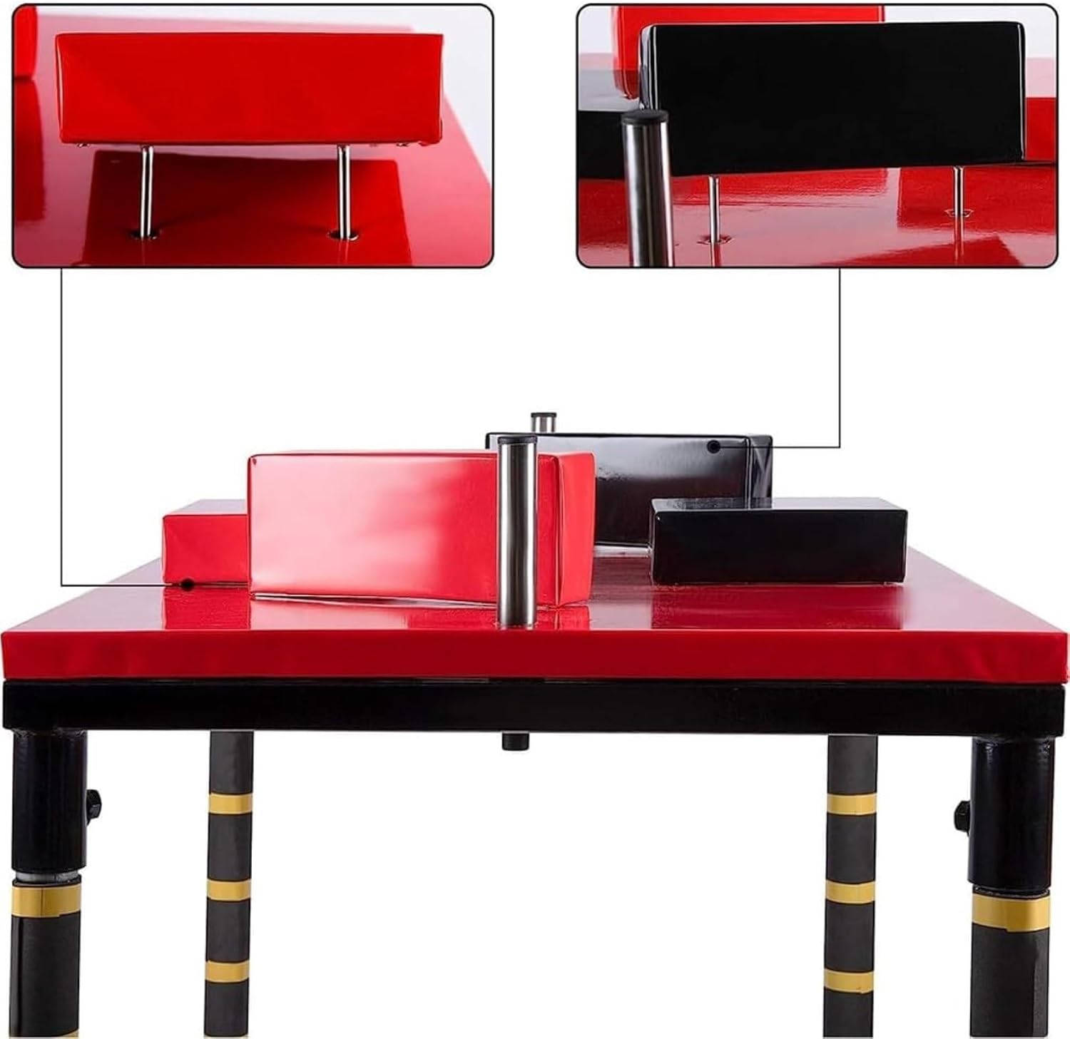 Professional Arm Wrestling Battle Table, Home Gym Club Heavy Duty Armwrestling Tables Board, Standard Fitness Equipment for Competition Training