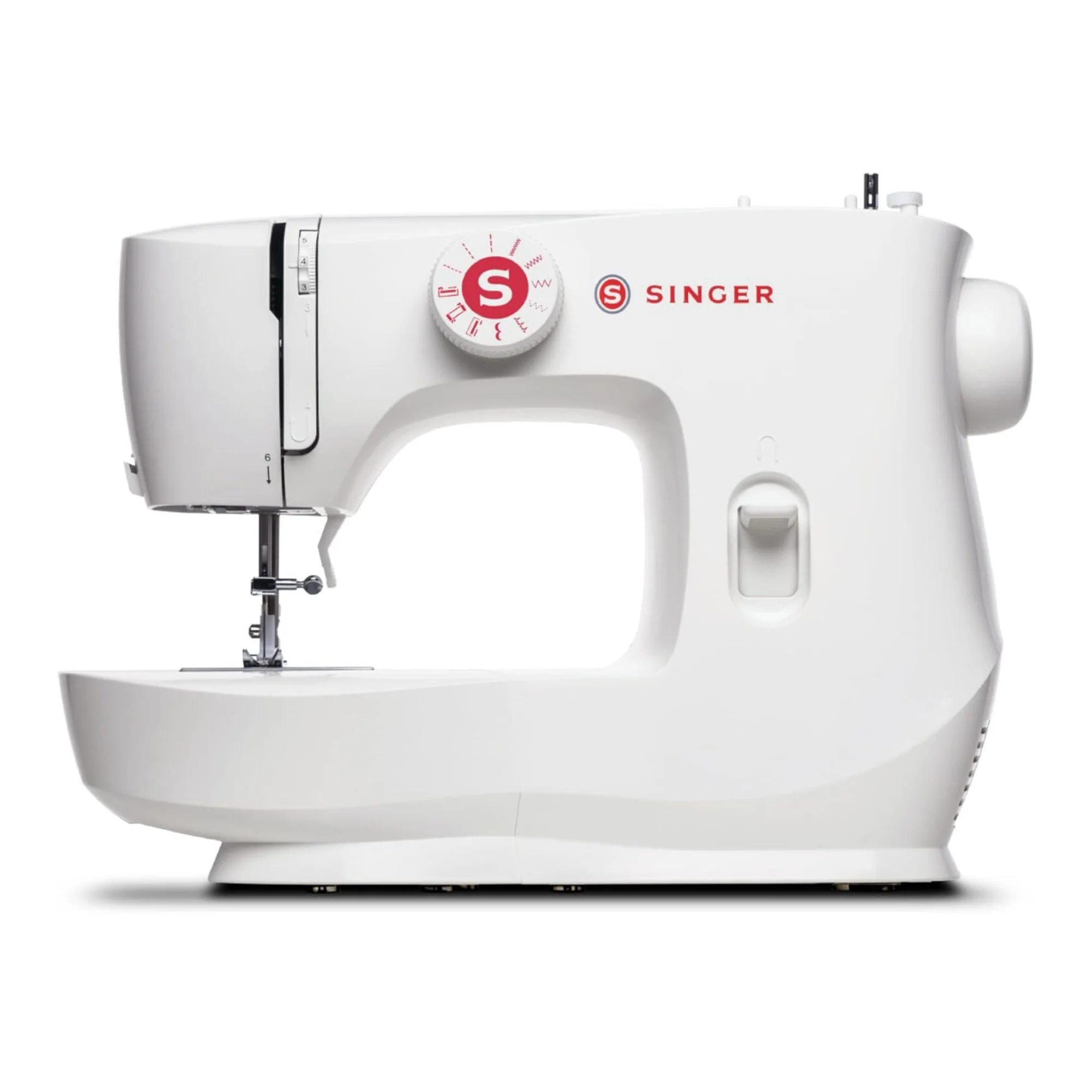 SINGER MX60 Sewing Machine - 57 Stitch Applications with Accessory Kit (White)