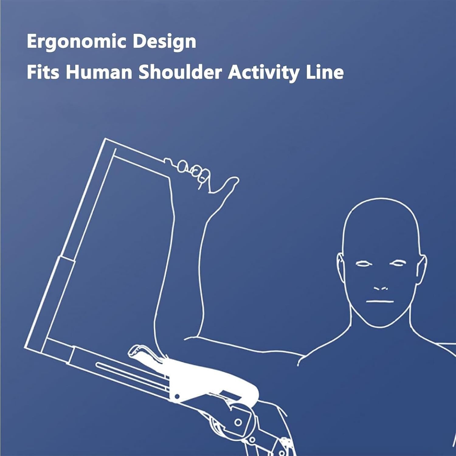 Electric Home Shoulder Joint Exerciser, Upper Limb Arm Wrist Shoulder Elbow Flexion and Extension, Forward and Reverse Training(A)