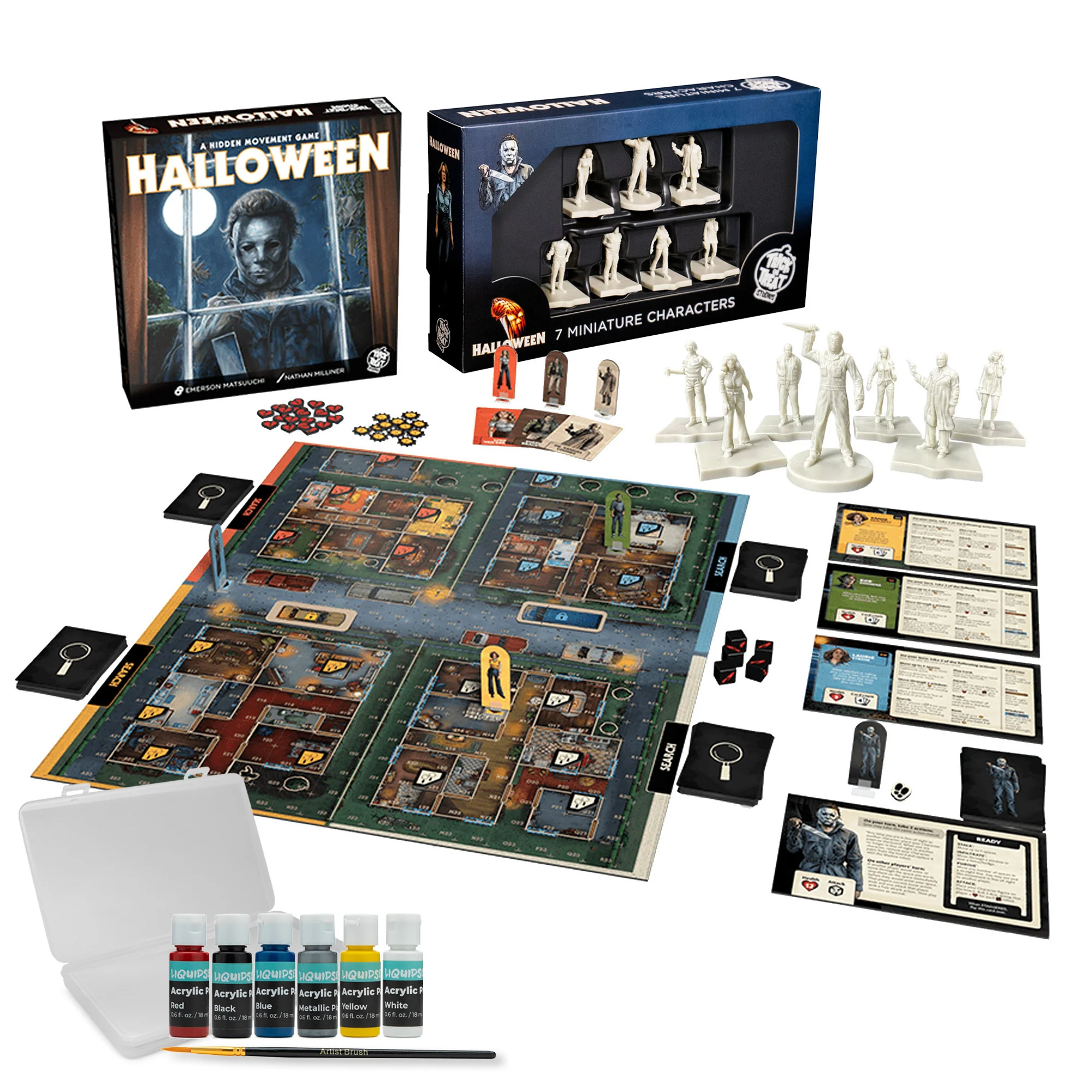 Trick of Treat Studios - Halloween 1978 : The Board Game with Miniatures & Paint