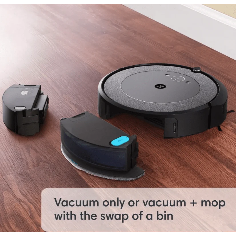 iRobot Roomba i5 Robot Vacuum and Mop with Interchangeable Bins