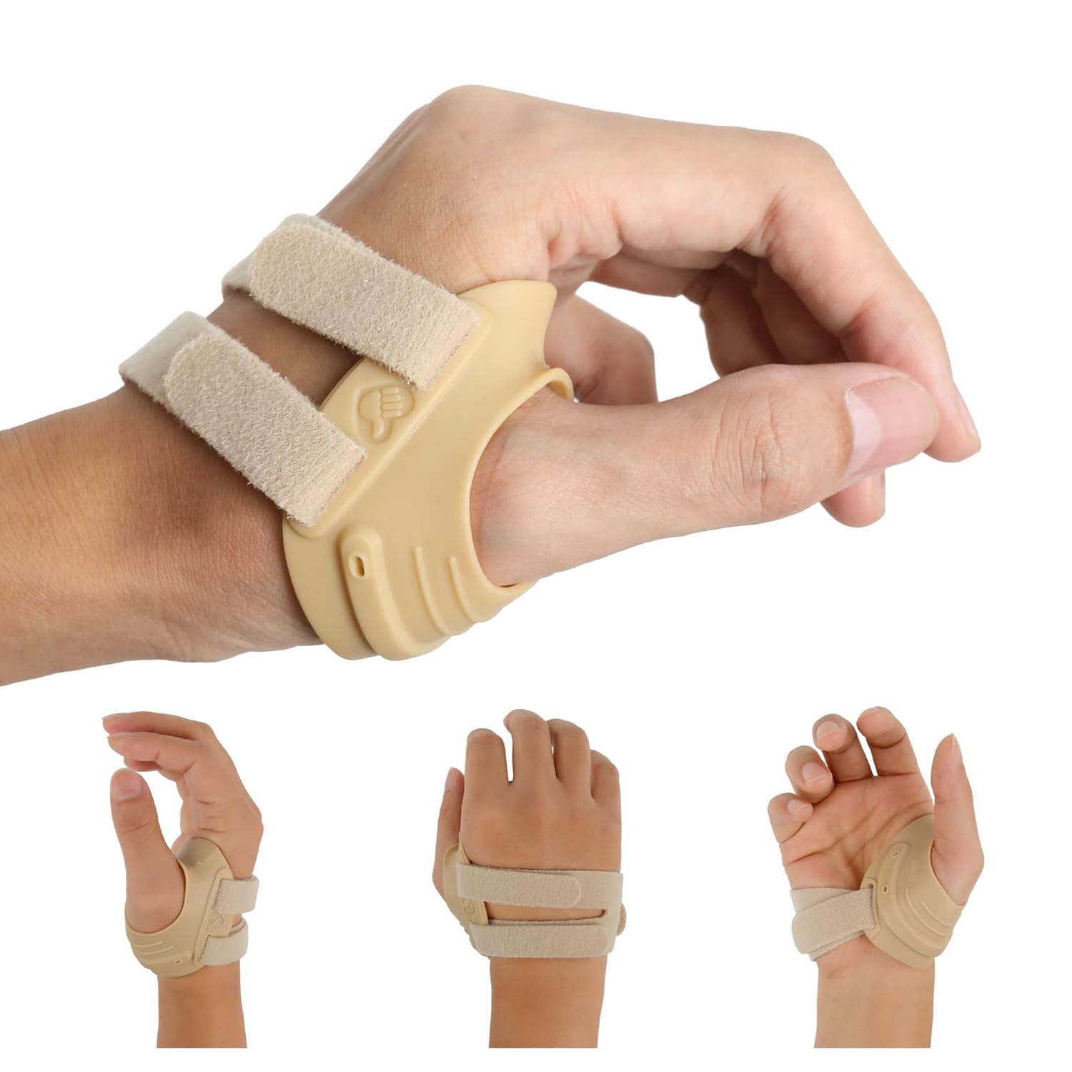 AKSO MEDICOS CMC Thumb Brace, Thumb Splint for CMC Join Pain, Left & Right Hand, Medium