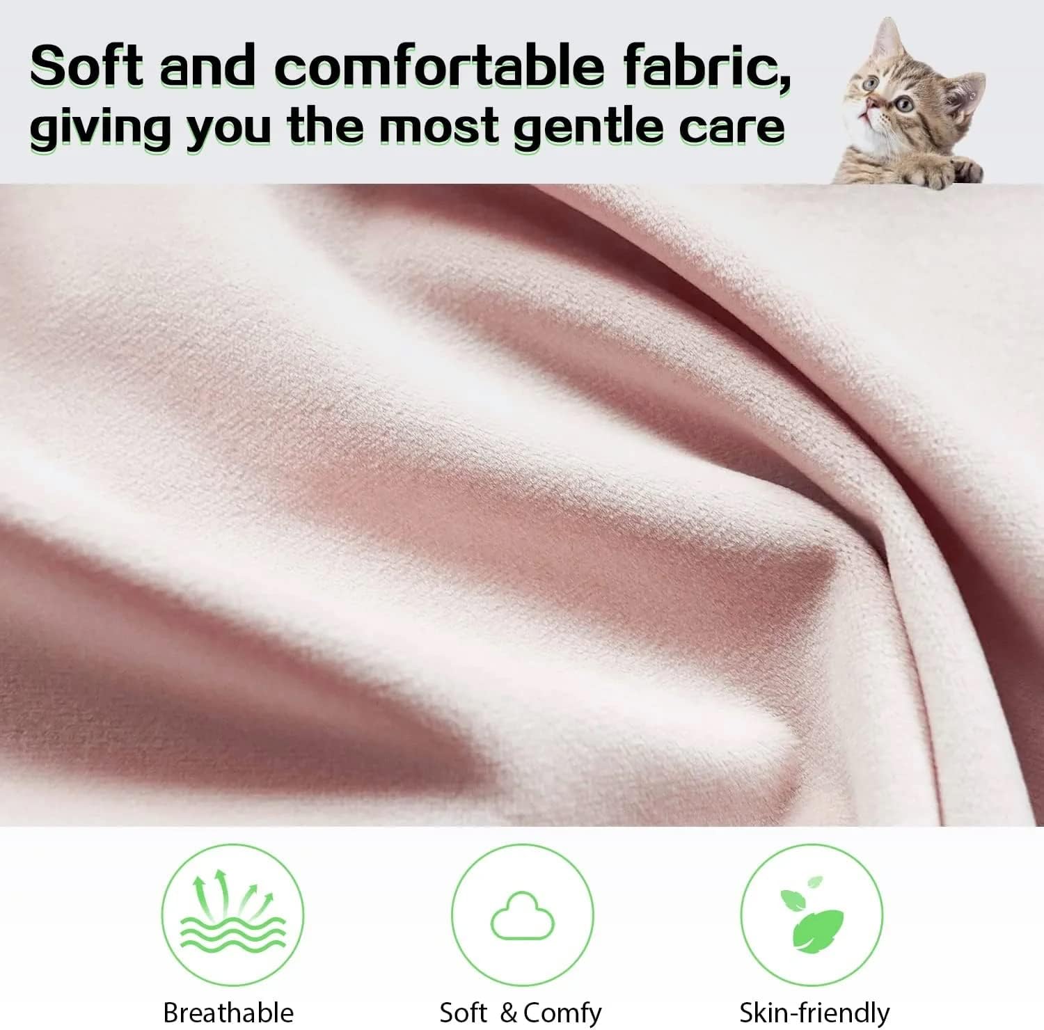 KCREAM Pink Office Chair Home Office Chair Ergonomic Executive Chair Frabic Computer Desk Chair, High Back Adjustable Tilt Angle and Flip up Arms and Thick Padding for Back Support