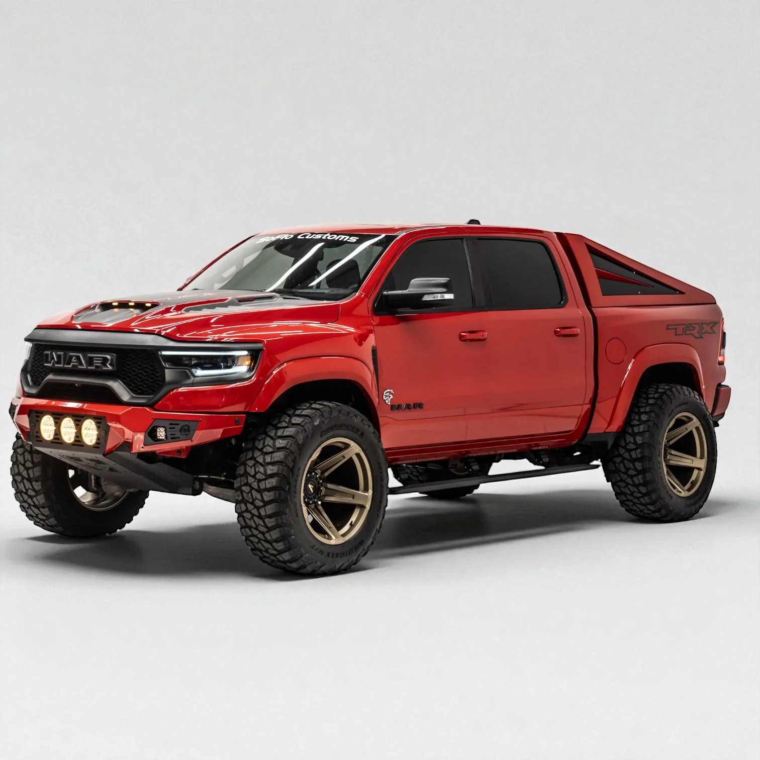 2021-2026 RAM TRX RHO FASTBACK SLANT BACK WITH TONNEAU