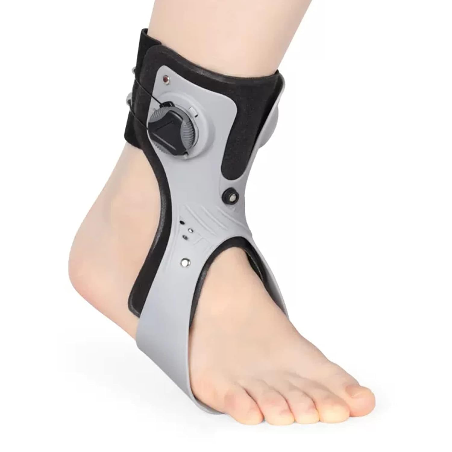 SFKLYU Drop Foot Brace Orthosis AFO Foot Drop Brace Lightweight Foot Drop Brace Support for Hemiplegia Stroke Walking Better,B/right,XL