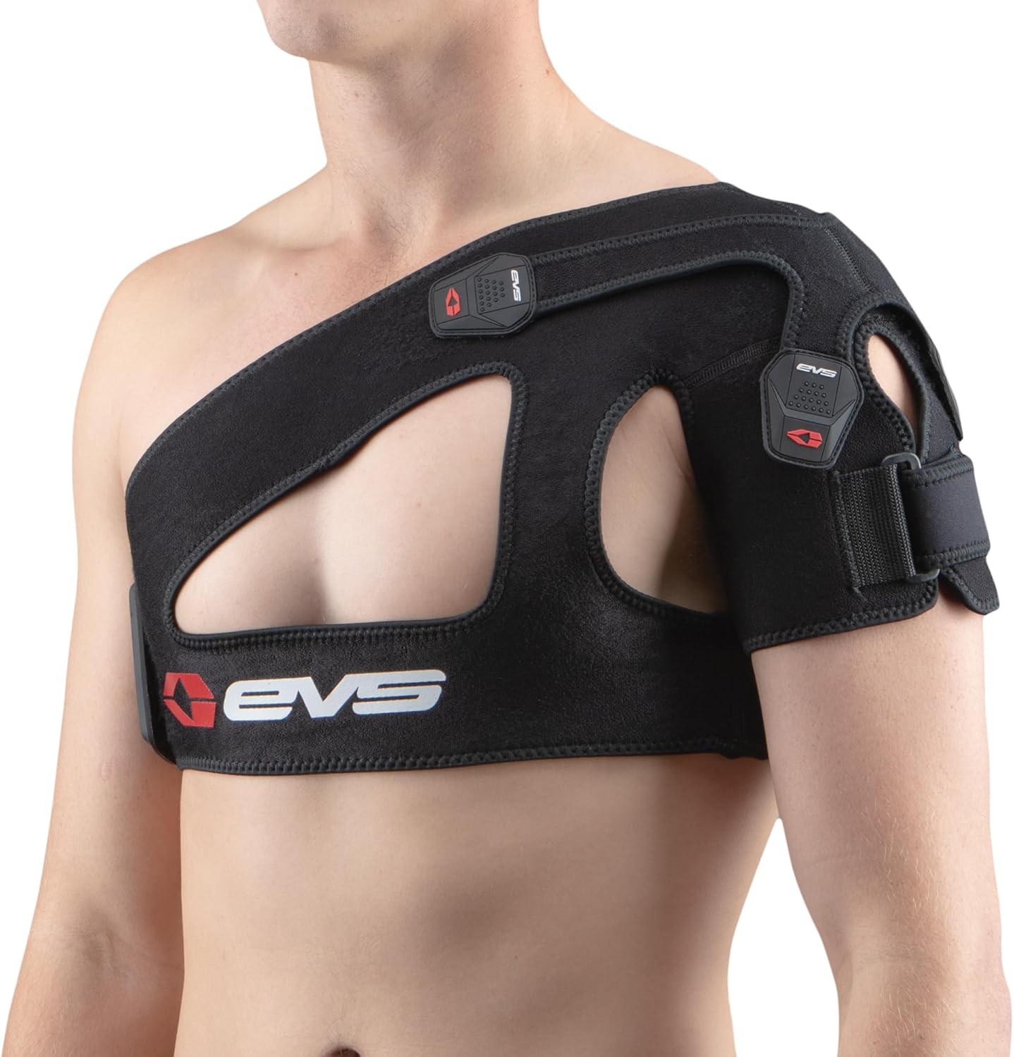 EVS SPORTS SB03 Shoulder Brace For Men | Superior Compression & Adjustable Breathable Support for Rotator Cuff & Past Shoulder Injuries