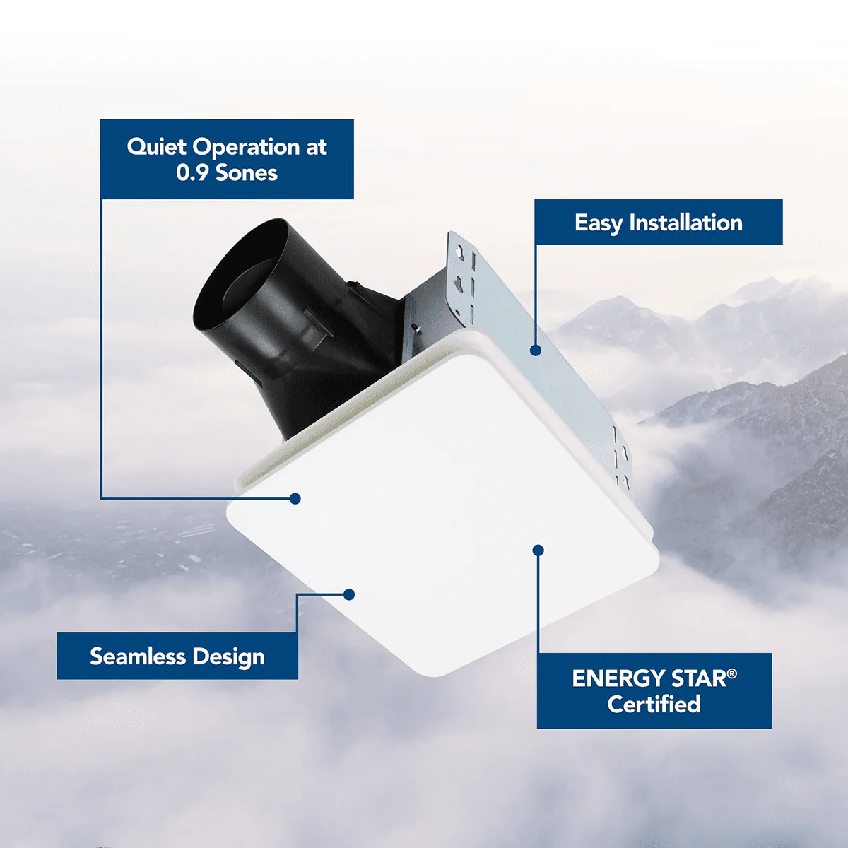 Broan Roomside Series BE8 Bathroom Exhaust Fan