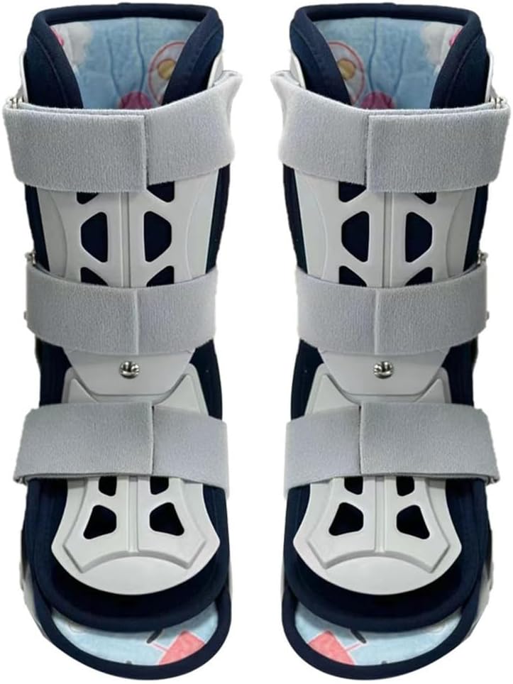 SFKLYU AFO Drop Foot Splint, Othopedic Drop Foot, Ankle Stabilizer Brace, Sleeping Drop Foot Support for Treating Plantar Fasciitis and Achilles Tendonitis,C a Pair,L