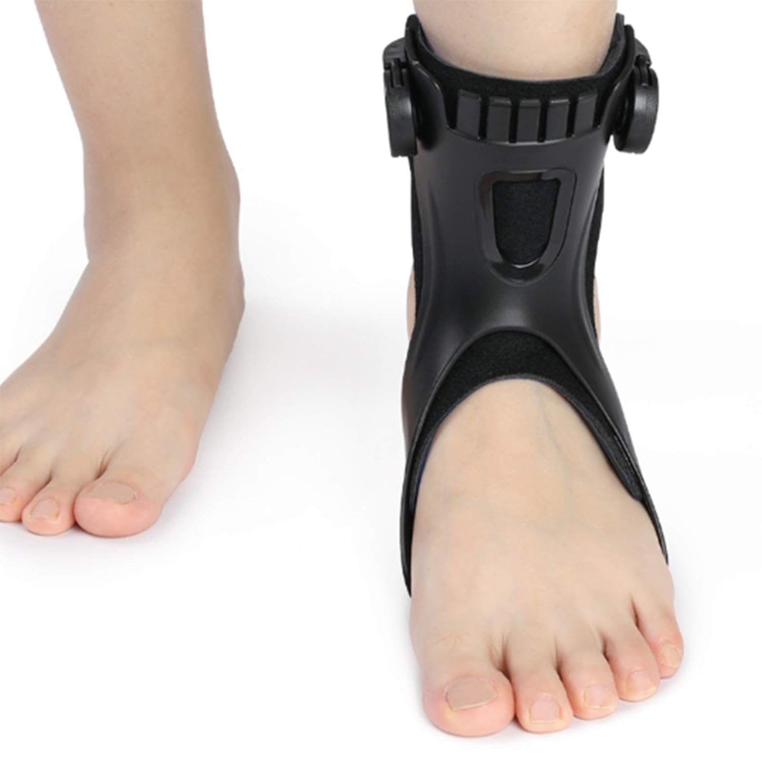 Drop Foot Support Brace Foot Drop Orthosis Ankle Brace Ankle Splint for Sprains, Tendonitis/Women and Men,1 Pair (1 Pair-Medium