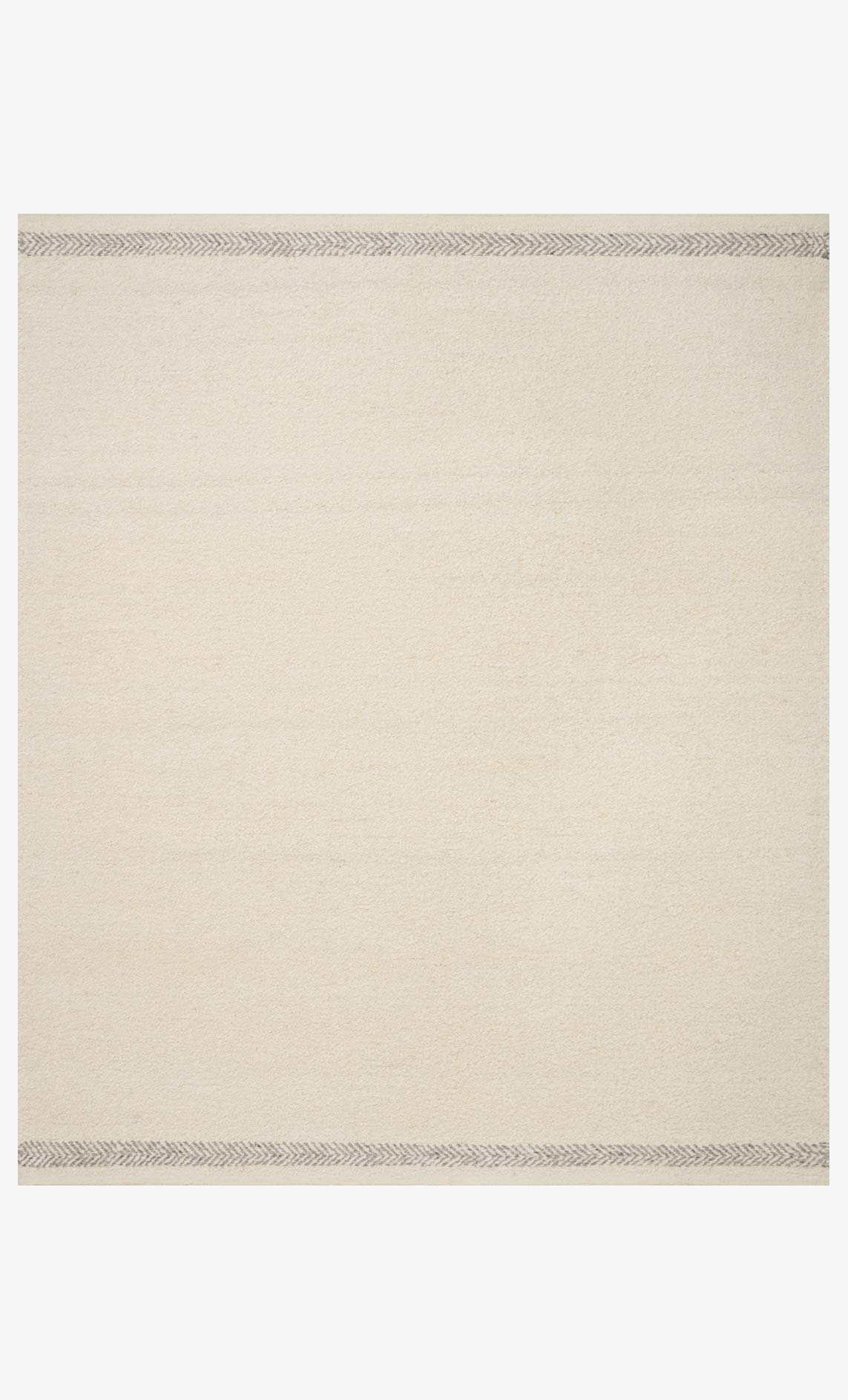 Loloi Reyla Collection - Contemporary Hand Woven Rug in Ivory & Silver (RLA-01)