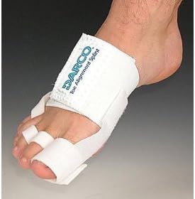 Darco Toe Alignment Splint, Universal Size, 6/Pack