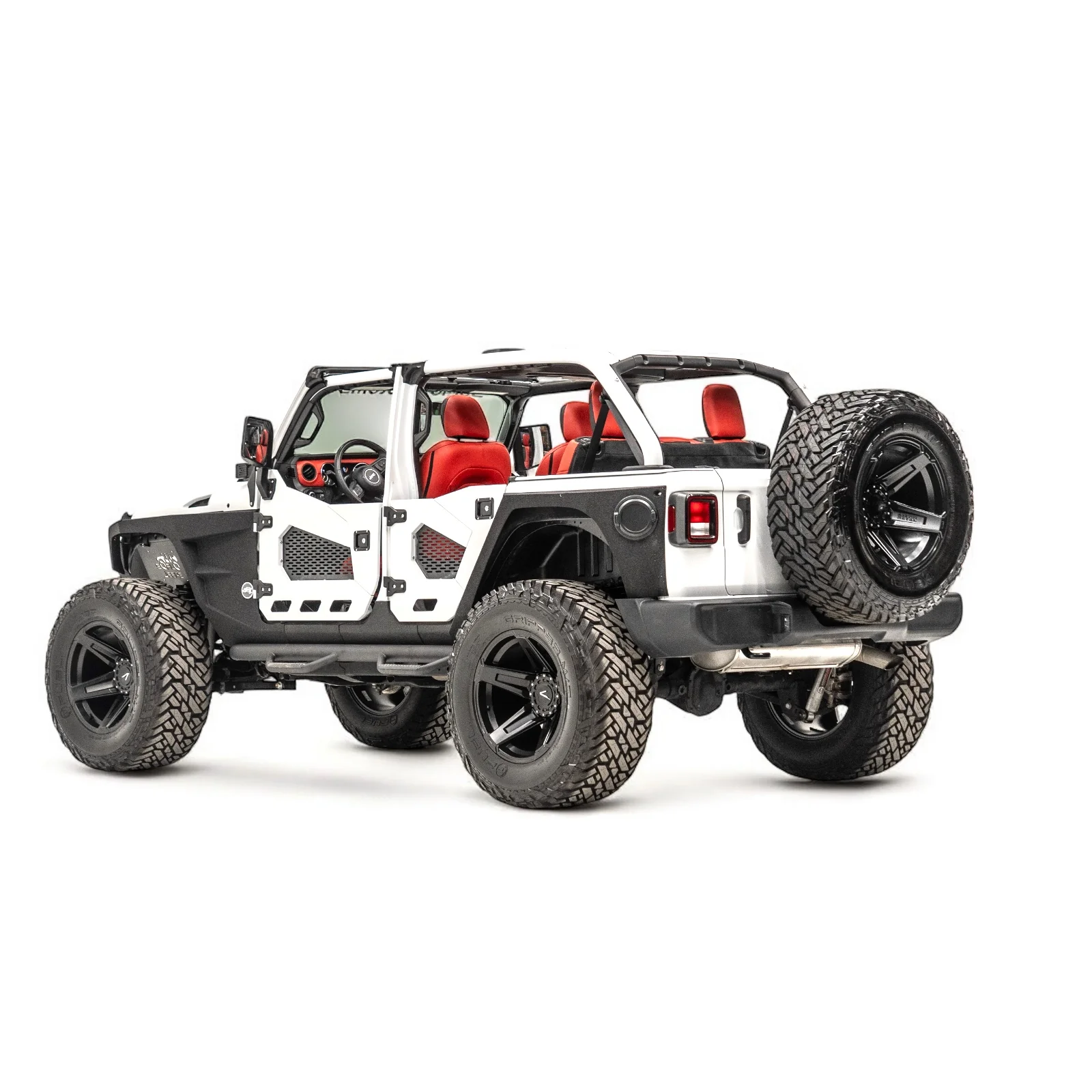 Jeep Wrangler Rear SoFlo Sniper Fenders 2018-2026
