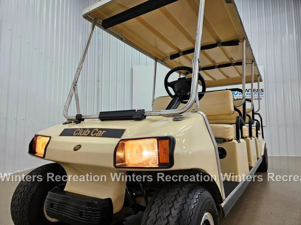 2006 Club Car Villager Gas Carb STREET READY Golf Cart, Beige