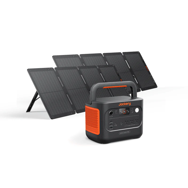 Jackery Explorer 1500 v2 Portable Power Station, 1536Wh LiFePO4 Battery, 2000W AC/4000W USB-C Output, 64 Minutes Fast Charging