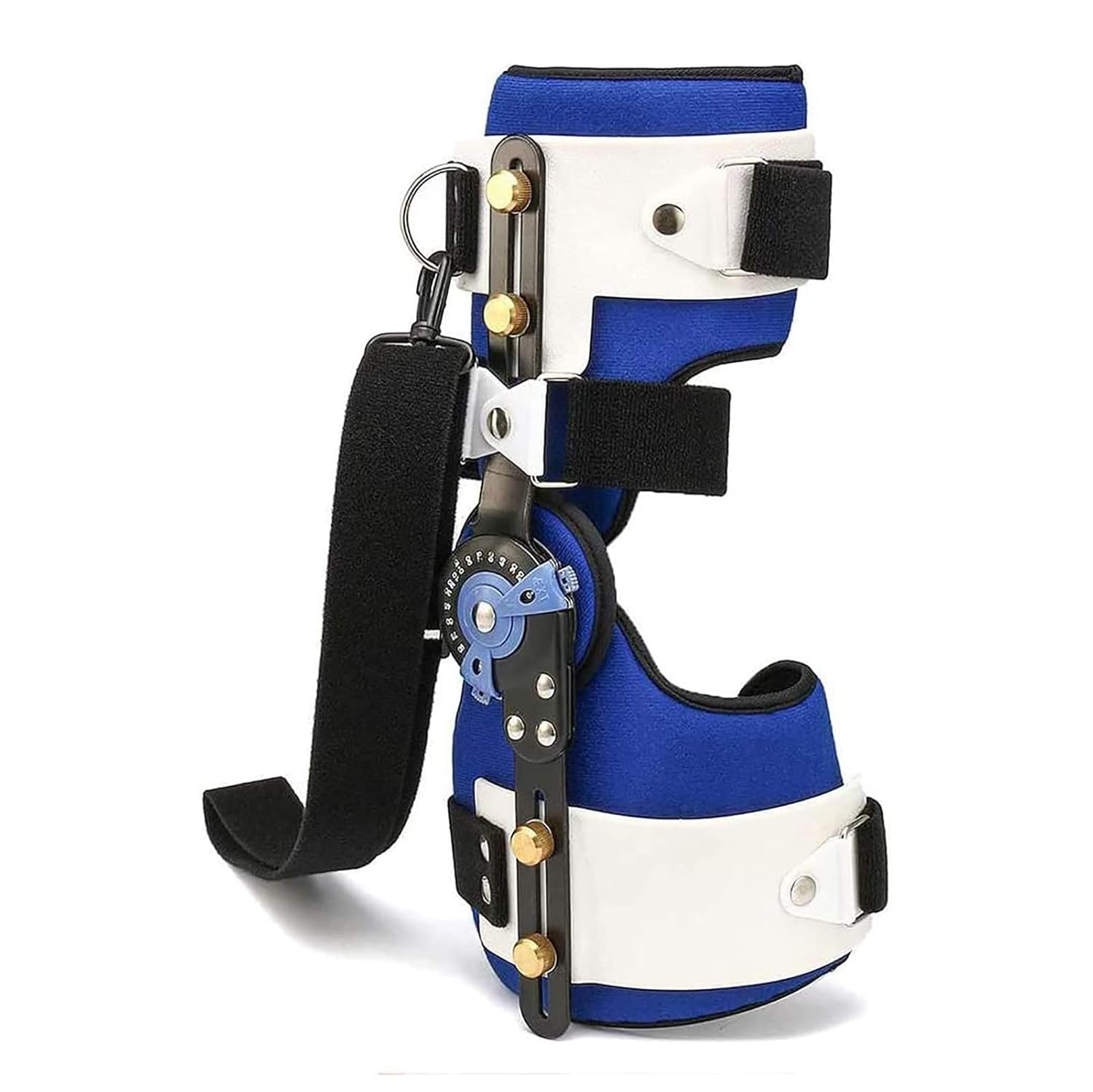 Orthosis， Adjustable Elbow Brace Hinged Elbow Brace Fixator Orthosis Arm Supports Cuff Unisex，Left