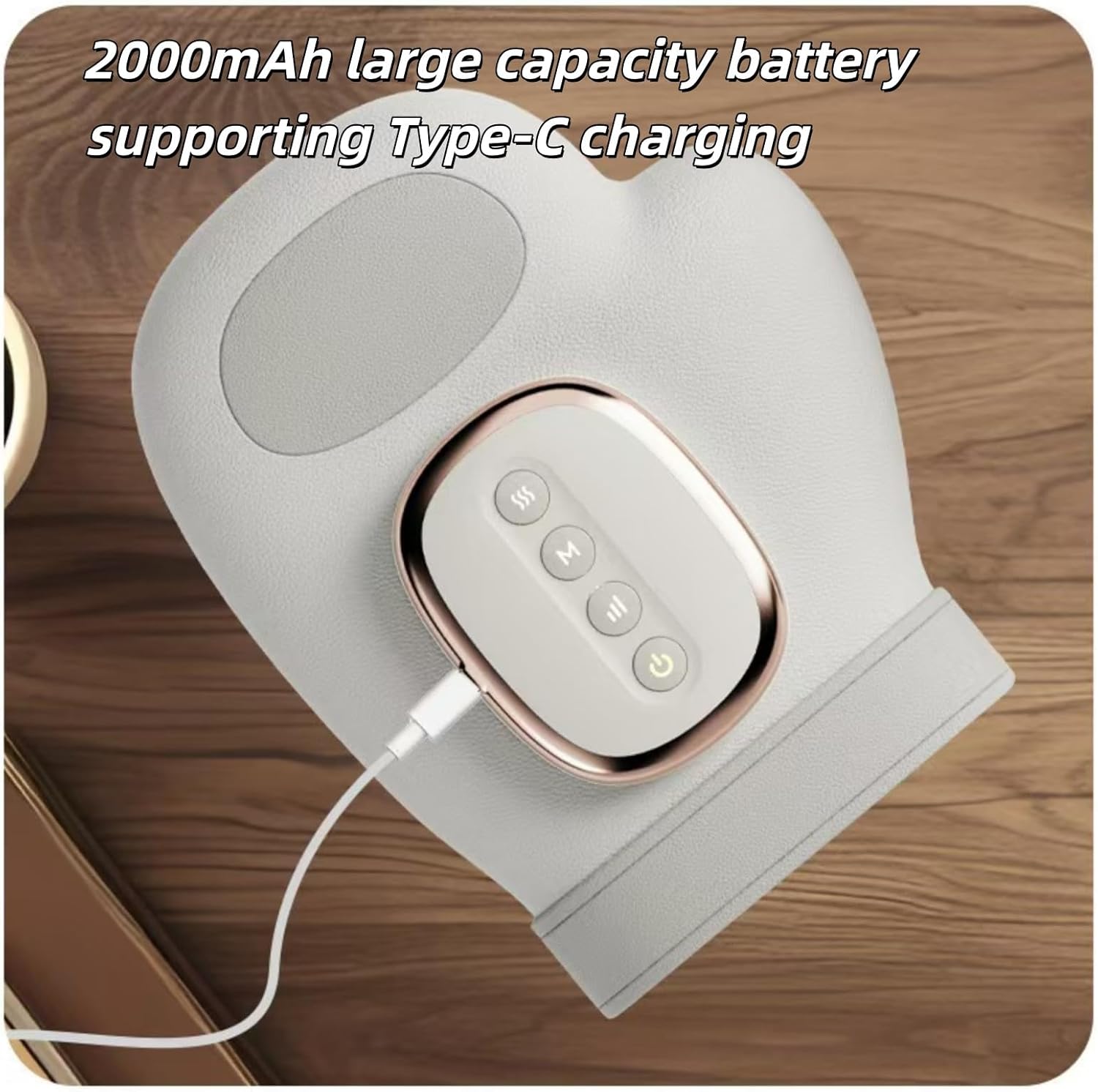 Hand Massager with Heat and Compression,Hand Massager Glove, Helps Soothe Hands Fatigue, Carpal Tunnel and Arthritis Discomfort,3 Modes, 5 Gears, Scheduled Shutdown