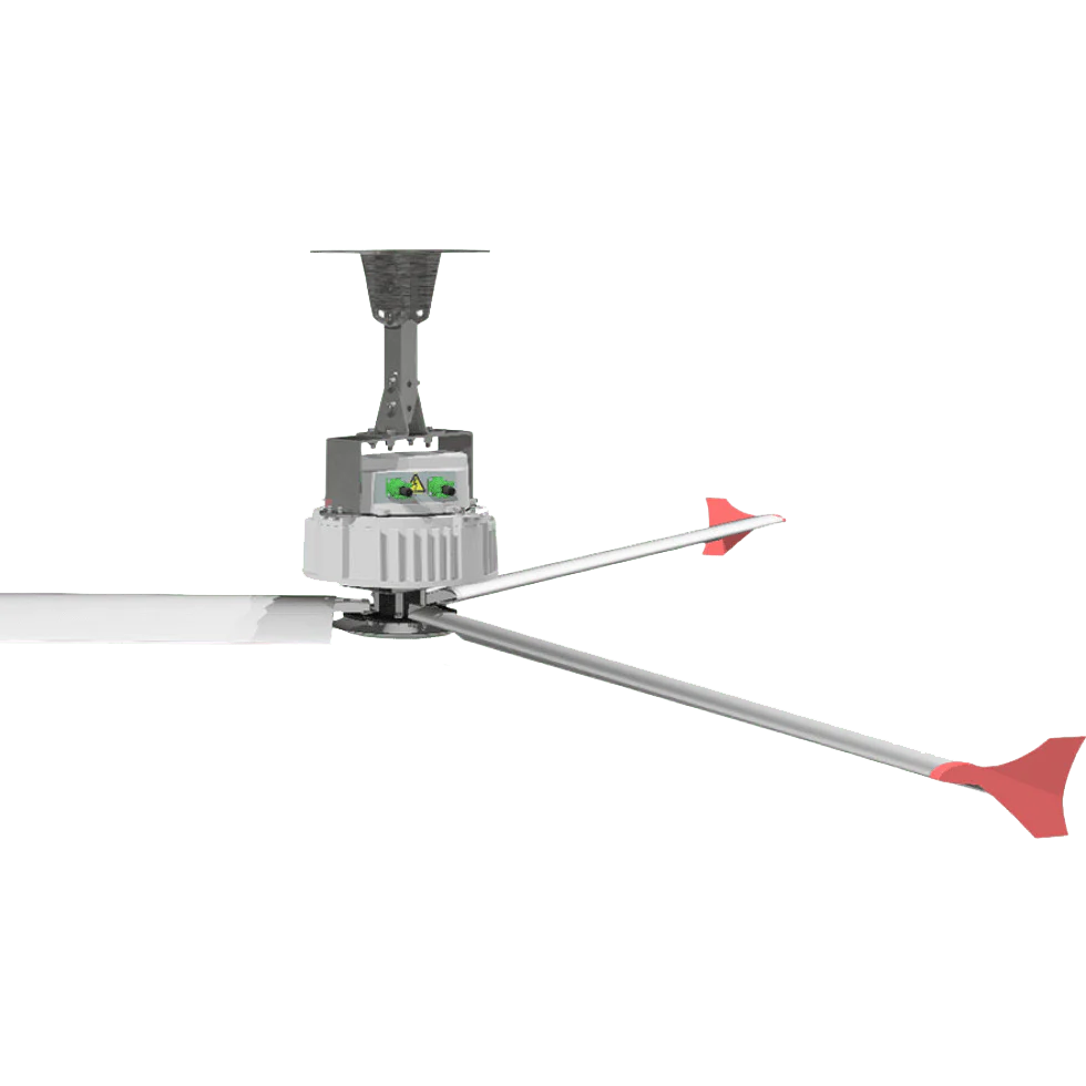 Canarm Tri-Lite 3L EC Direct Drive 480V HVLS Commercial Fan