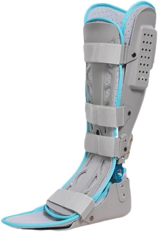 Ankle Support Foot Drop Brace Orthosis, Adjustable AFO Ankle Orthosis Support AFO Brace Orthosis Splint with Front Plate for Ankle Foot Injuries Sprain Broken(Left)