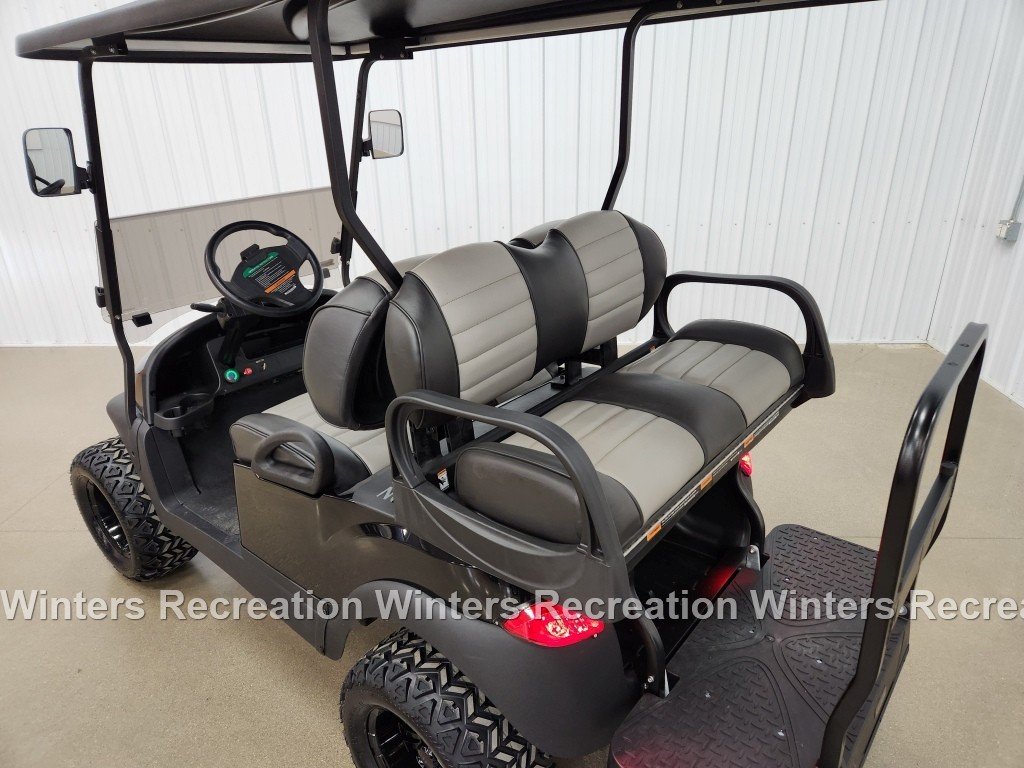 2022 Club Car Precedent Lithium Ion STREET READY Golf Cart, Black