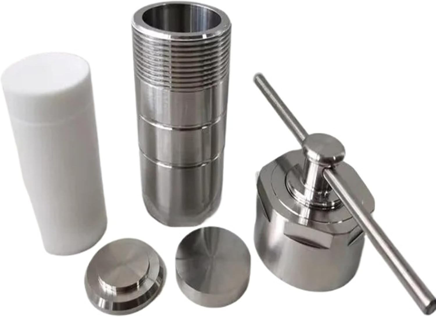 Hydrothermal Synthesis Reactor, with PTFE Liner-High-Pressure Digestion Vessel for Lab Use-PTFE&Stainless Steel&PPL(30ml)