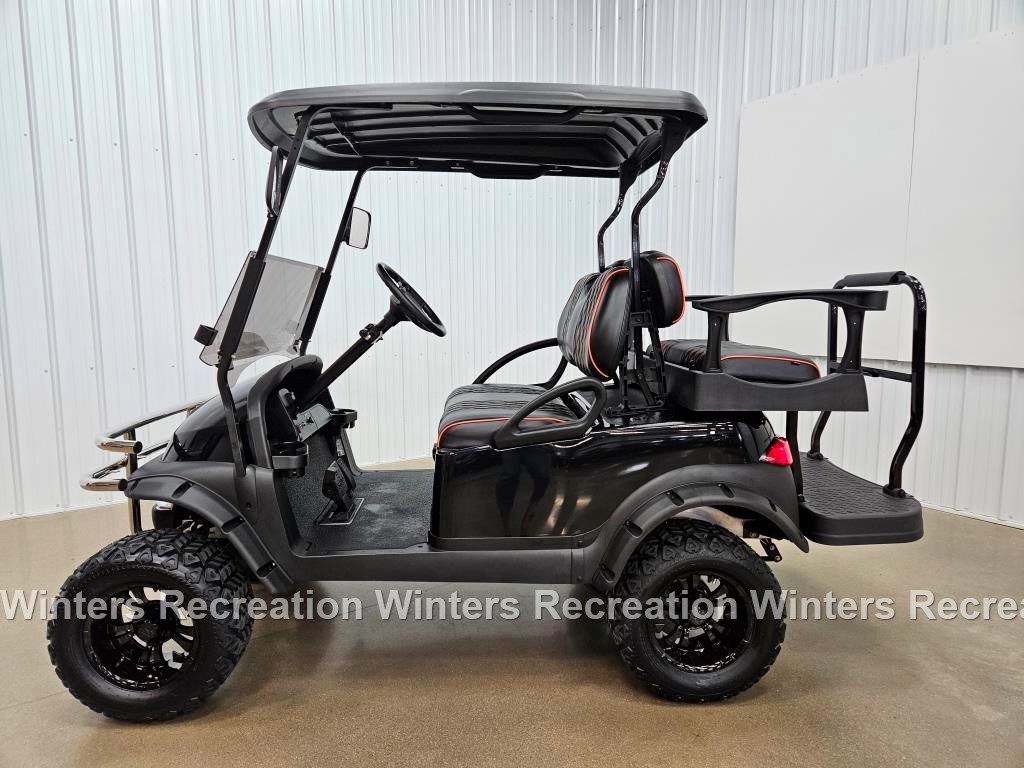 2022 Club Car Precedent Electric DELUXE STREET READY Golf Cart, Black Diamond