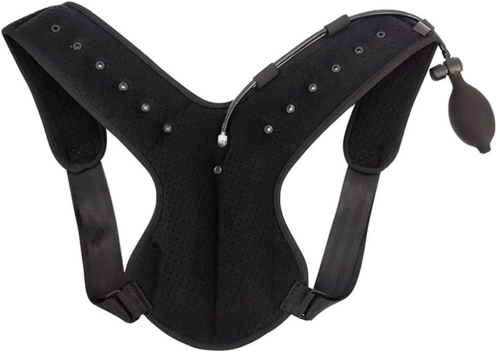 Shoulder Support Harness Inflatable Correction Posture Device Back Breathable Kyphosis Sitting