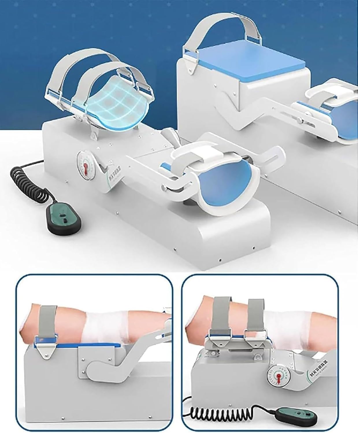 Brace Electric Elbow Joint Rehabilitation Device, Adjustable (-10-150°) Full Angle Practice, +20° Angle Extended Range, Elbow Arm Flexion and Extension Trainer