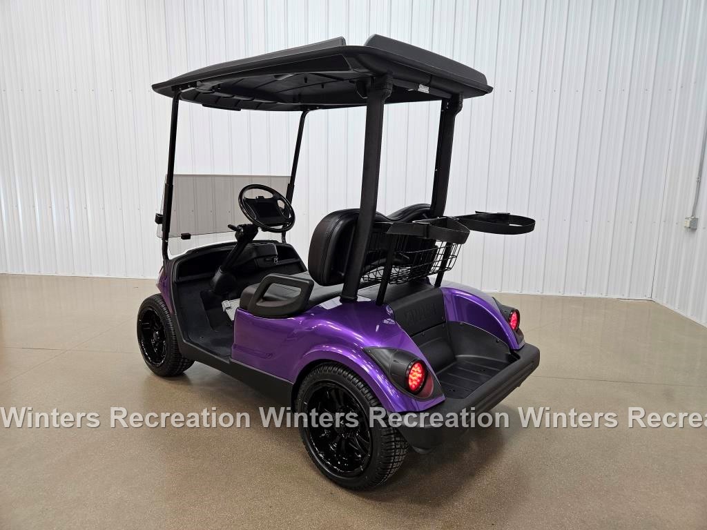 2016 Yamaha Drive Gas Carb STREET READY Golf Cart, Purple Kandi