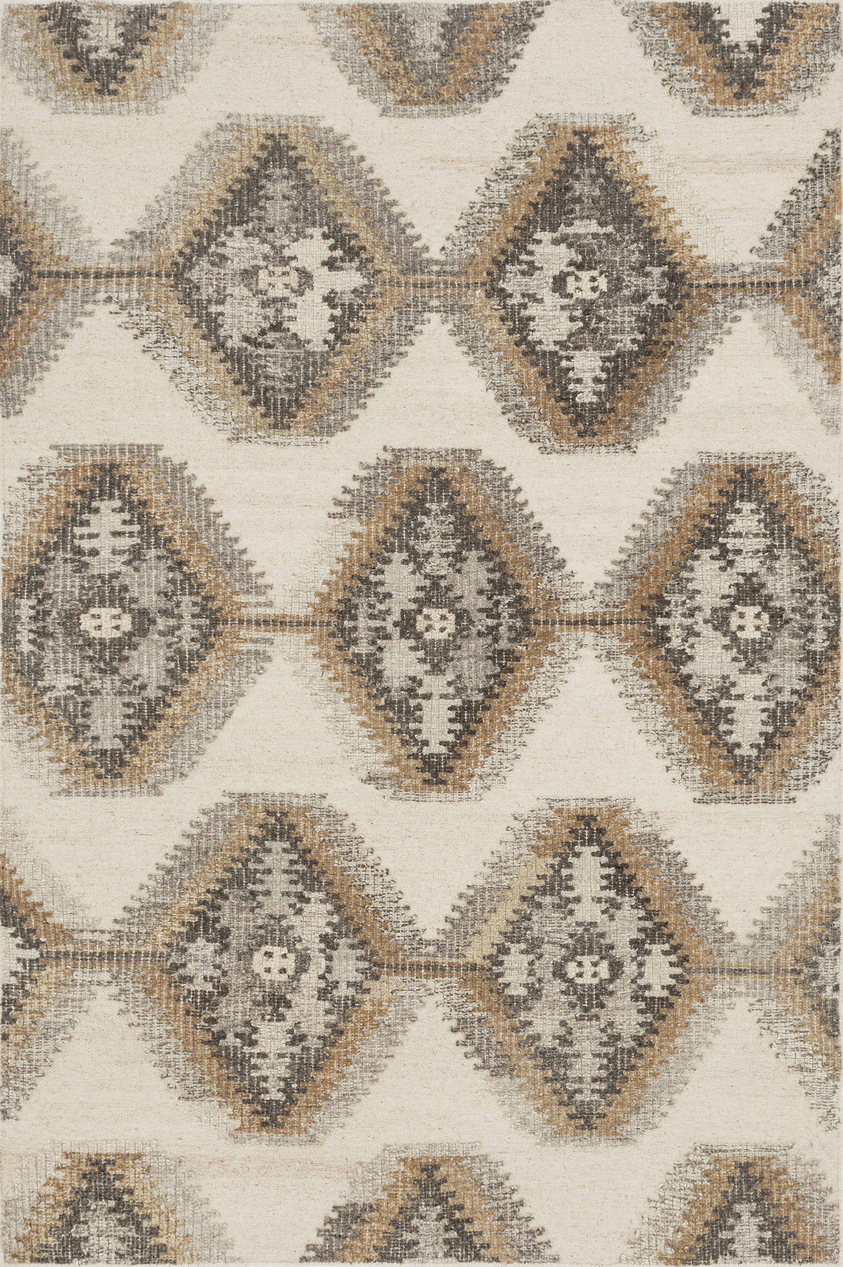 Loloi Akina Collection - Transitional Hand Woven Rug in Ivory & Camel (AK-03)