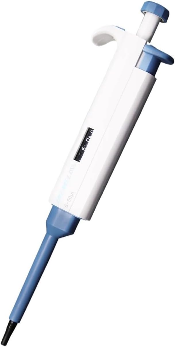 lab pipettor, Pipette Gun Digital Adjustable Dragon Medical Supplies Pipettor with Tips Laboratory Equipment(0.5-5ml)