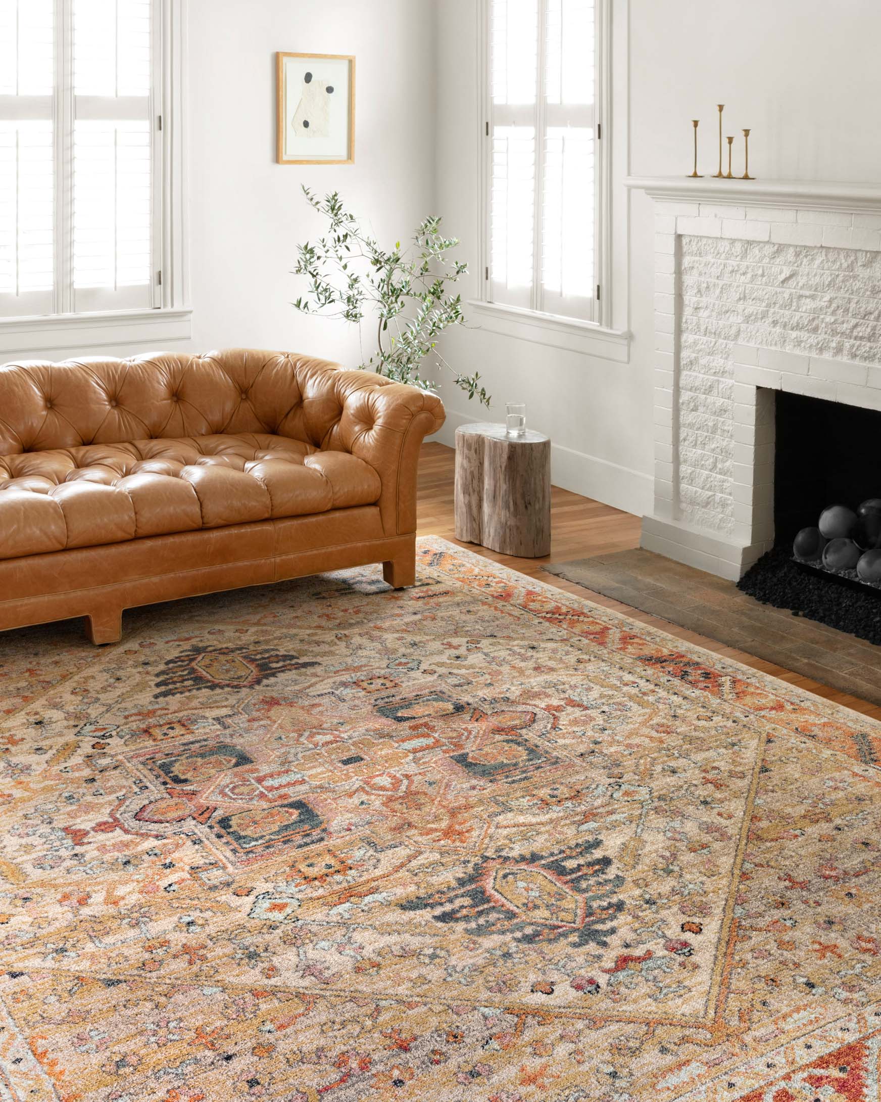 Loloi II Jocelyn Collection - Transitional Power Loomed Rug in Sand (JOC-01)