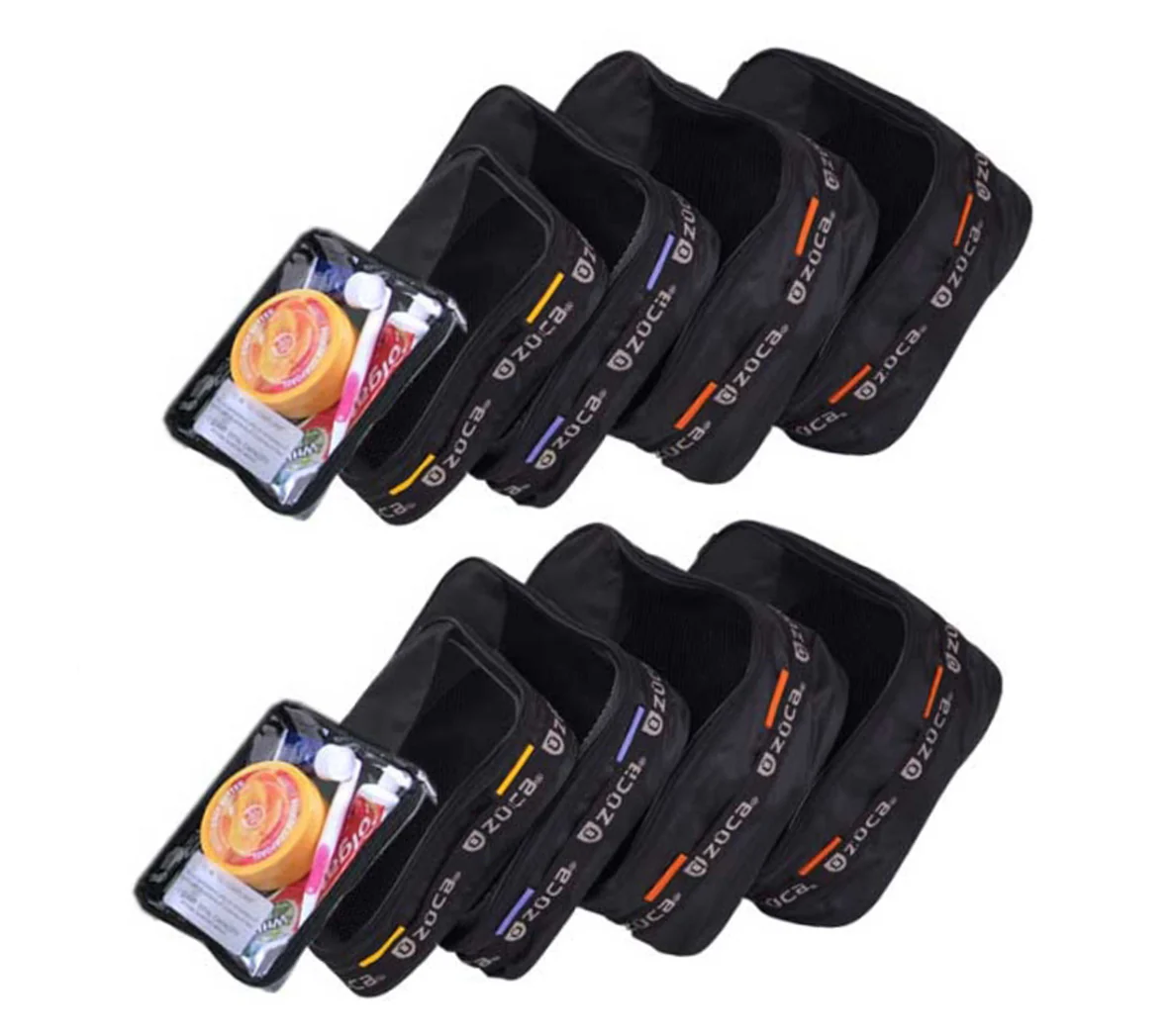 Two Zuca Pro Packing Pouch Sets - 10 Large Utility Pouches and 2 Small Pouches