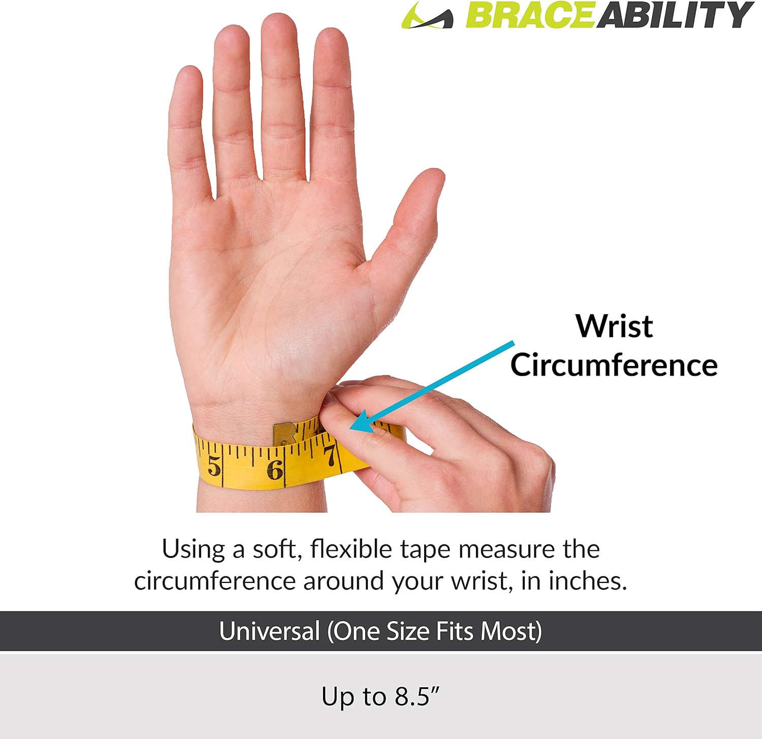 BraceAbility Radial Nerve Palsy Splint - Dynamic Wrist Drop Splint for Limp Finger Wrist Extension, Saturday Night, Honeymoon, Crutch Palsy, Stroke Recovery Brace - Fits Right or Left Hand (One Size)