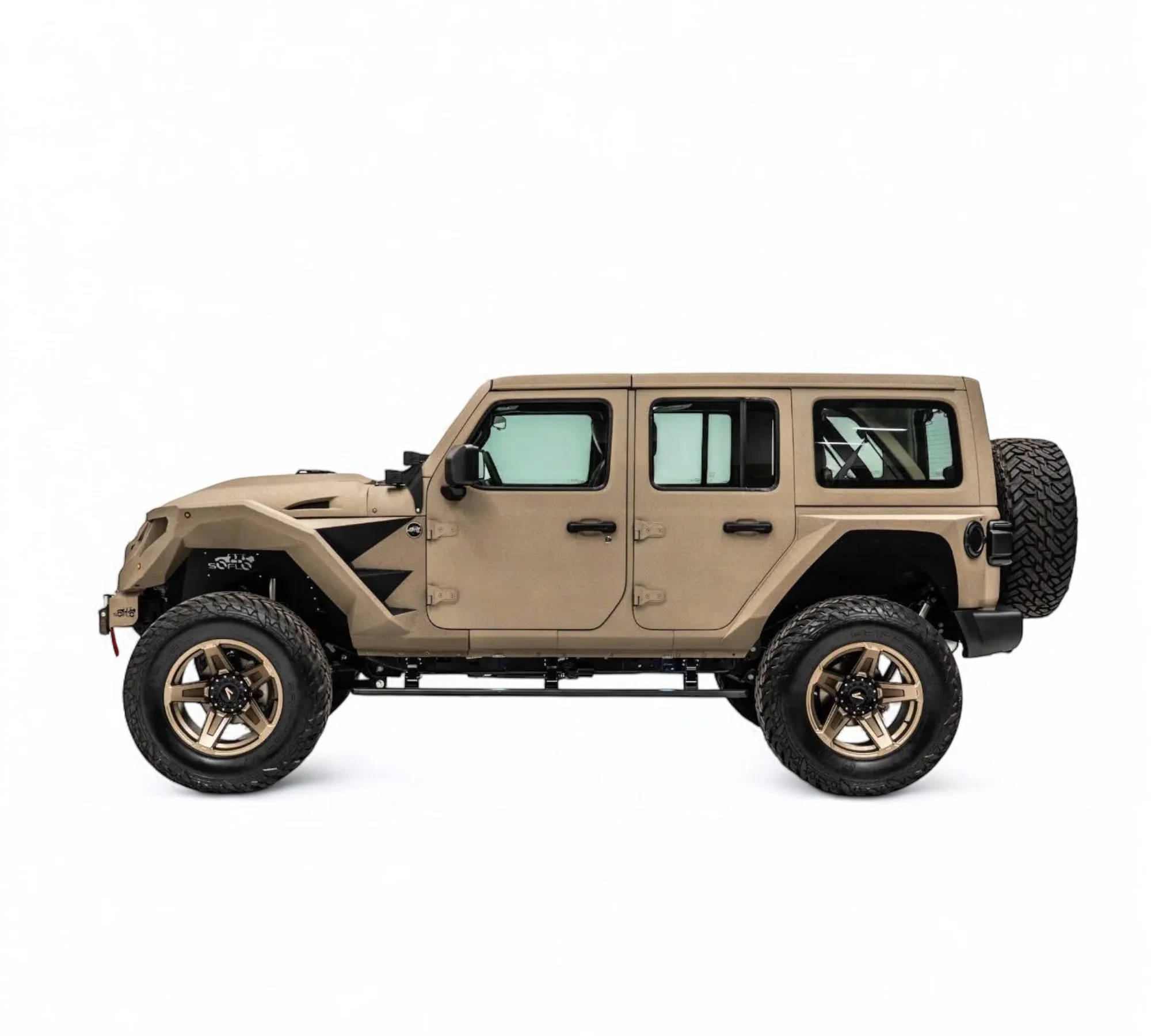 Jeep Wrangler Rear SoFlo Sniper Fenders 2018-2026