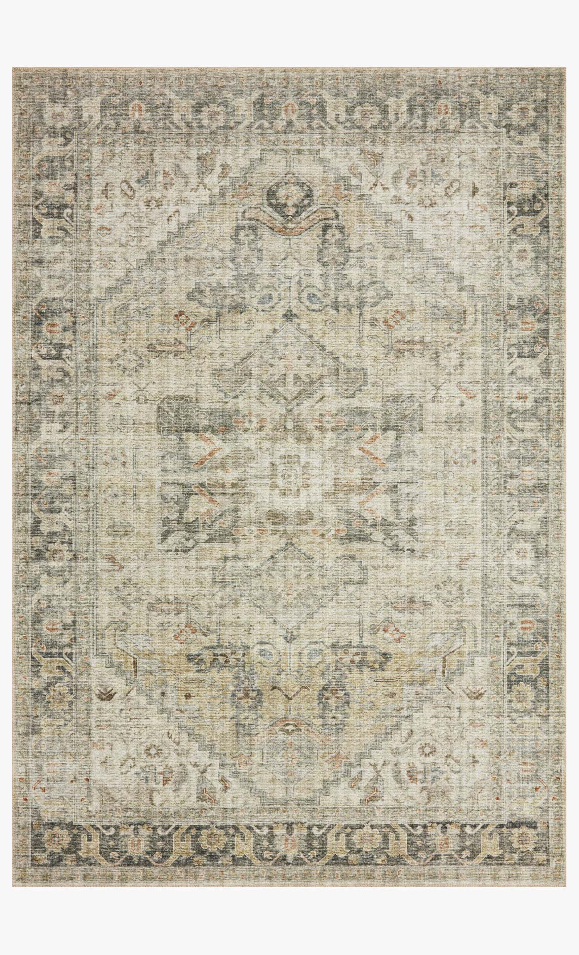 Loloi II Skye Collection - Traditional Power Loomed Rug in Natural & Sand (SKY-13)