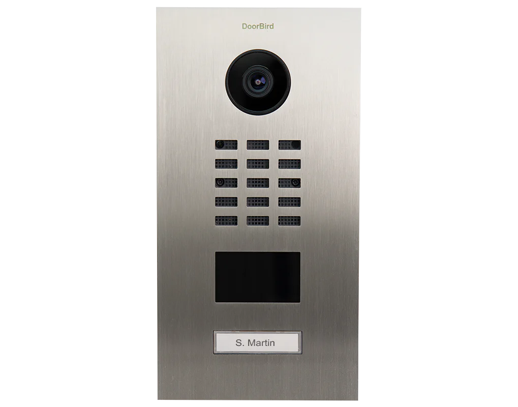 DoorBird D2101V IP Video Door Station, 1 Call Button in  Stainless Steel V2A
