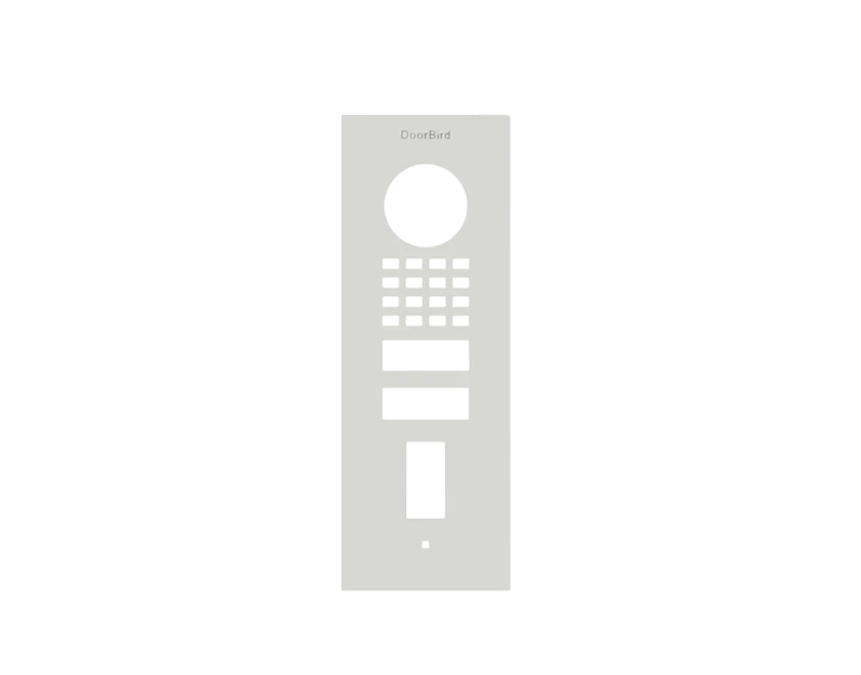 DoorBird Front Panel for D1101FV Fingerprint 50 Flush-Mount in Traffic White, RAL 9016