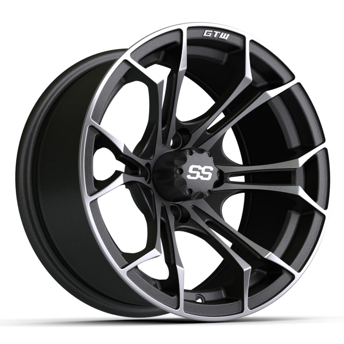 14′′ GTW® Spyder Wheel – Matte Gray