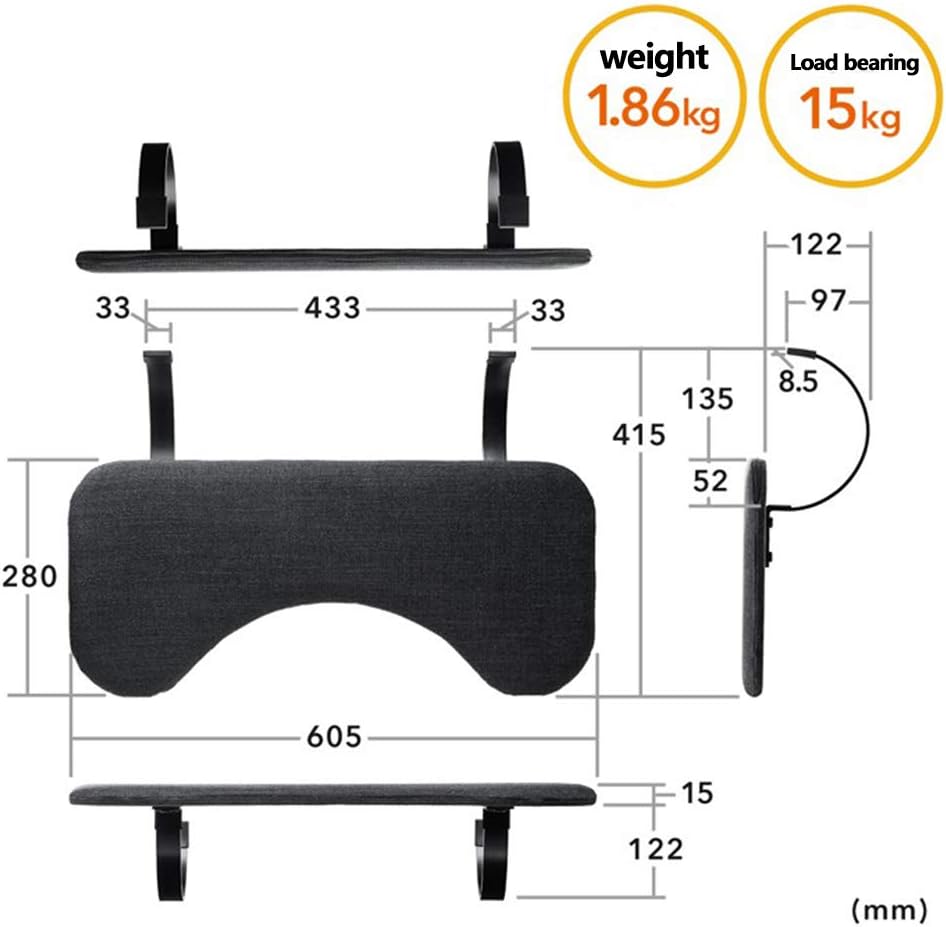 Computer Hand Bracket, Arm Support Frame, Keyboard, Mouse, Wrist Support, Elbow Support, Home Office Desk Extension Board