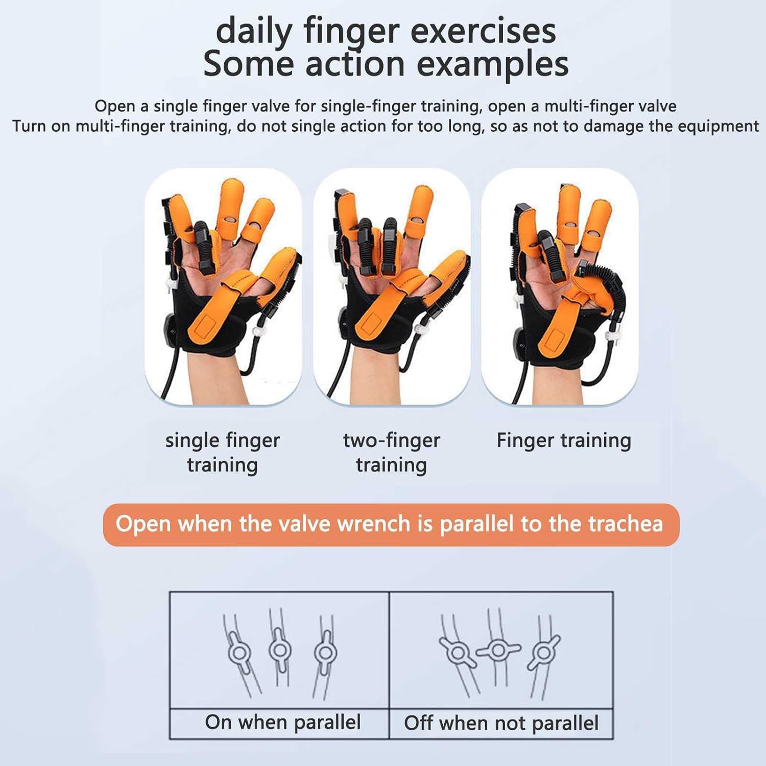 Rehabilitation Robot Gloves, 2nd Generation Upgrade Recovery Gloves for Patient, for Hemiplegia Stroke Arthritis Hand Finger(Size:S Code,Color:Right Hand)