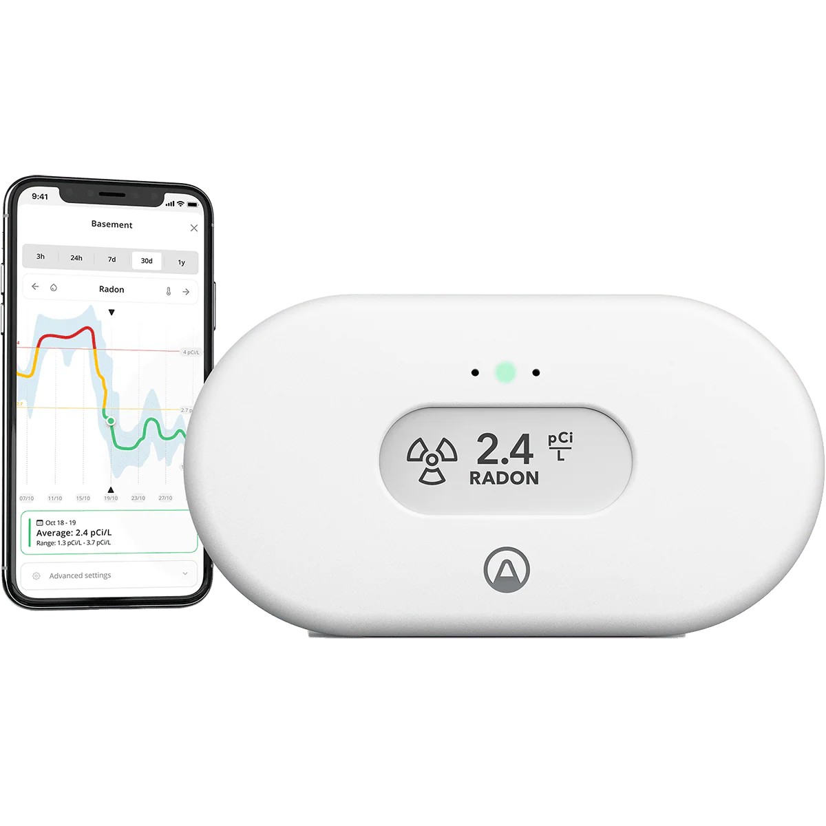 Airthings View Radon Monitor