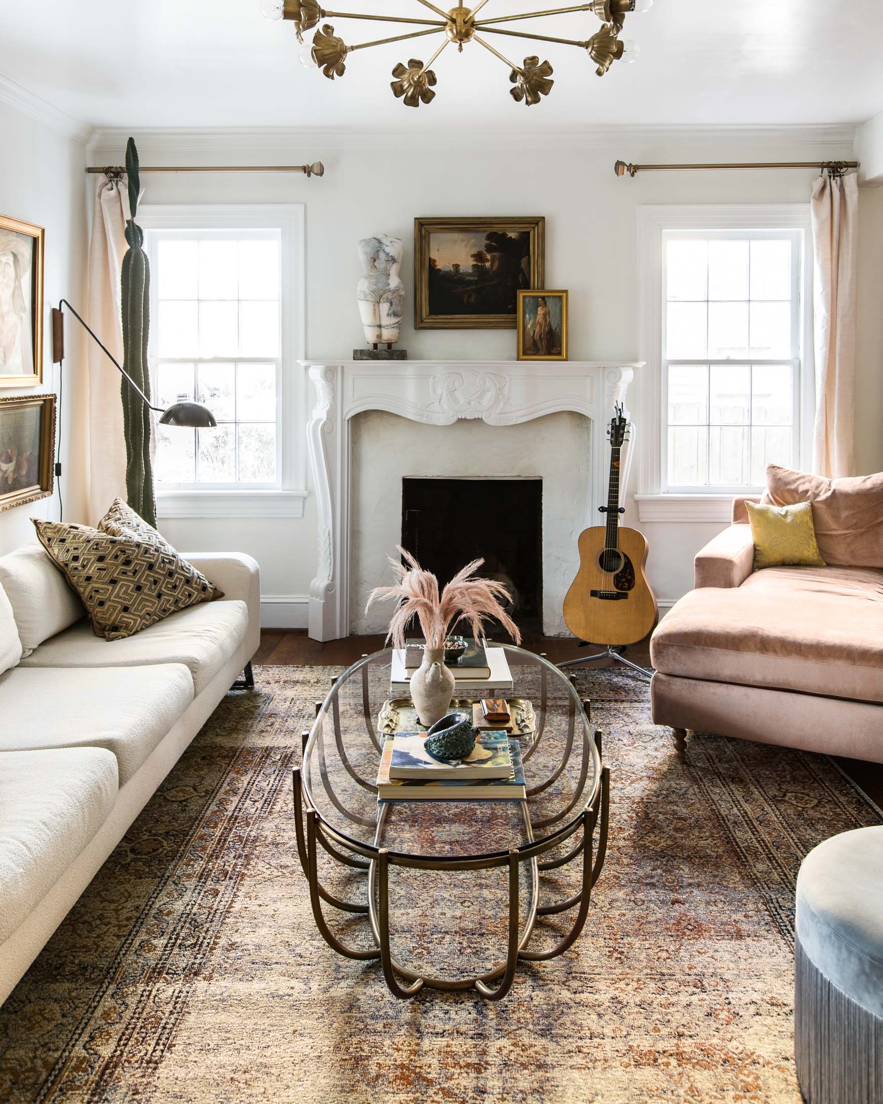 Loloi Sebastian Collection - Traditional Power Loomed Rug in Natural & Brick (SEB-05)