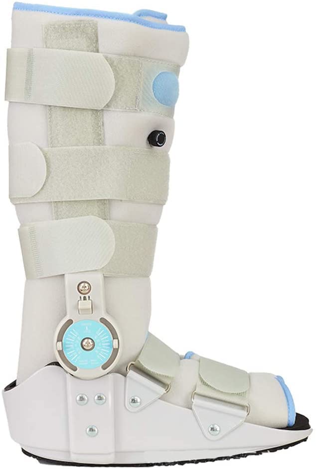 Walker Boot Medical Boot Fracture Boot Orthotic Foot Brace for Foot Ankle Fractures Sprains Plantar Fasciitis Achilles Tendinitis Pain Relief Ankle Boot (Size : Large)