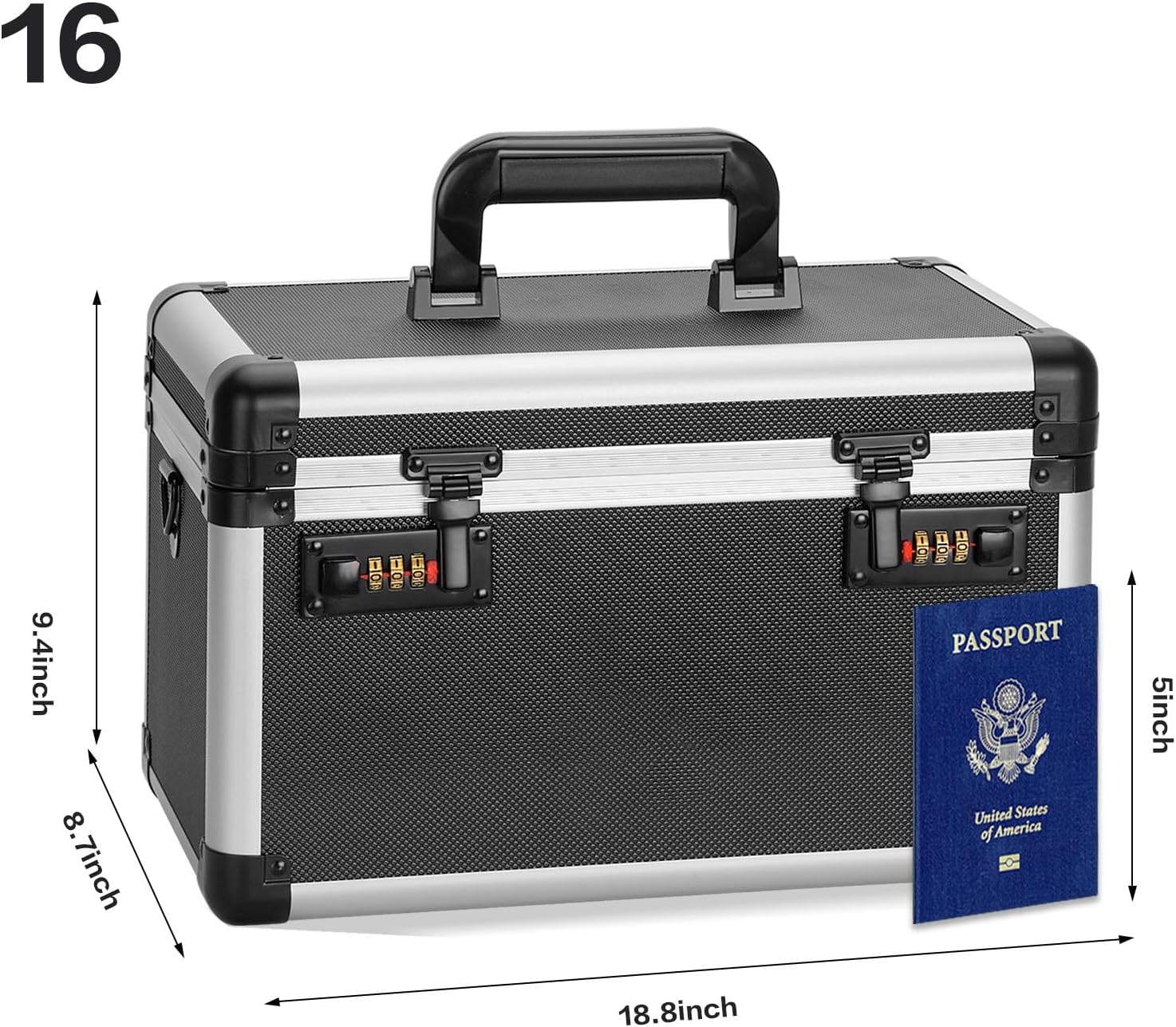 Medicine Box with Combination Lock - 15